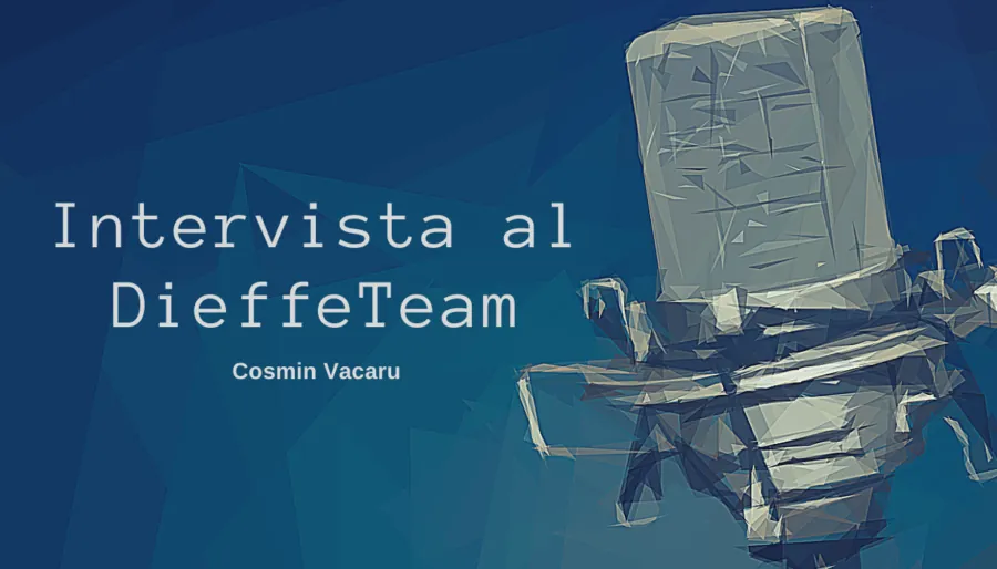Intervista al DieffeTeam: Cosmin, sviluppatore curioso e sempre al passo con i tempi